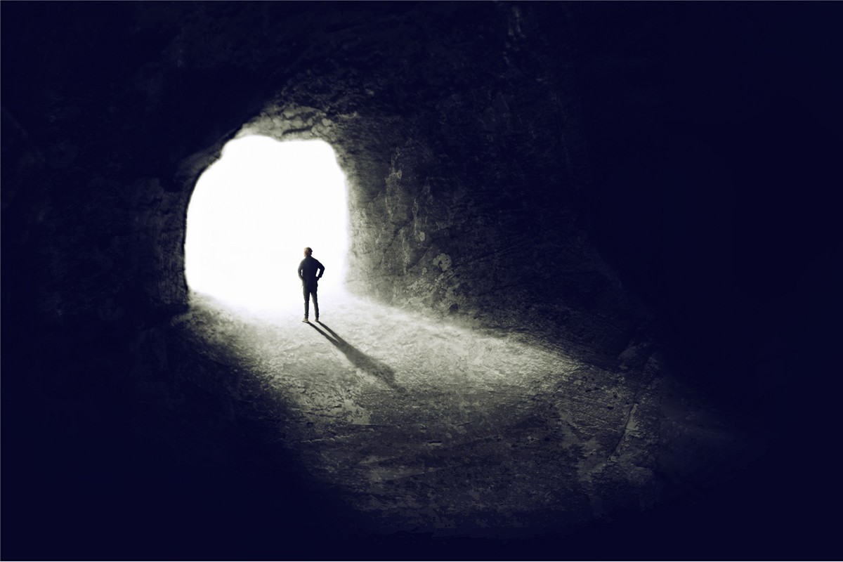 當下的你,不正就像活在天堂裡面一樣?天堂與地獄,其實都在我們的人心裡。